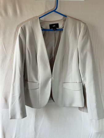 Hellgrauer Blazer von H&M Gr. 40