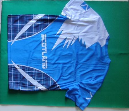 T-Shirt da calcio Nazionale Scozzese