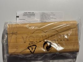 Powerbank Vorwerk -  Thermomix aus Holz