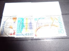 1987 Sonderpostmarken ET-VOLL