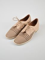 Lottusse 1877 Halbschuhe, Leder, beige, Gr.39