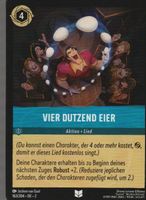 TCG LORCANA FLUTGESTALTEN ( 2ROF ) De 163 Vier dutzend Eier
