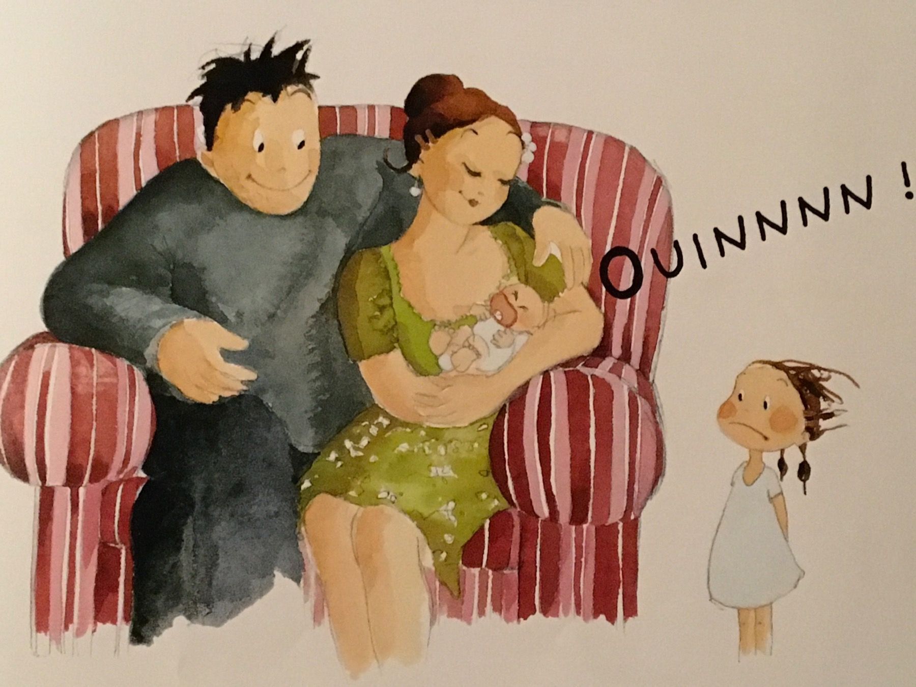 Libri: Un petit frère pour Nina – Usato da Delémont venduto da vcx 2