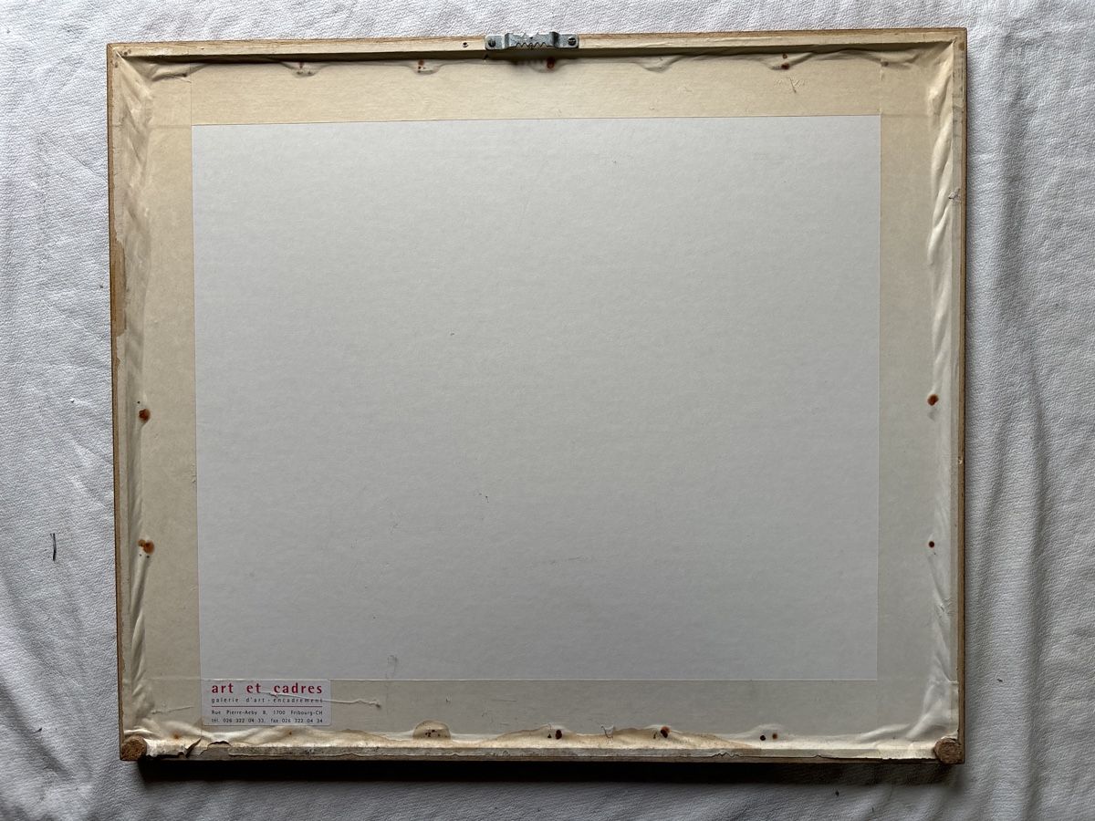 Dipinti: Aquarelle - Daté et signé – Usato da Sion venduto da pasadena1914 2