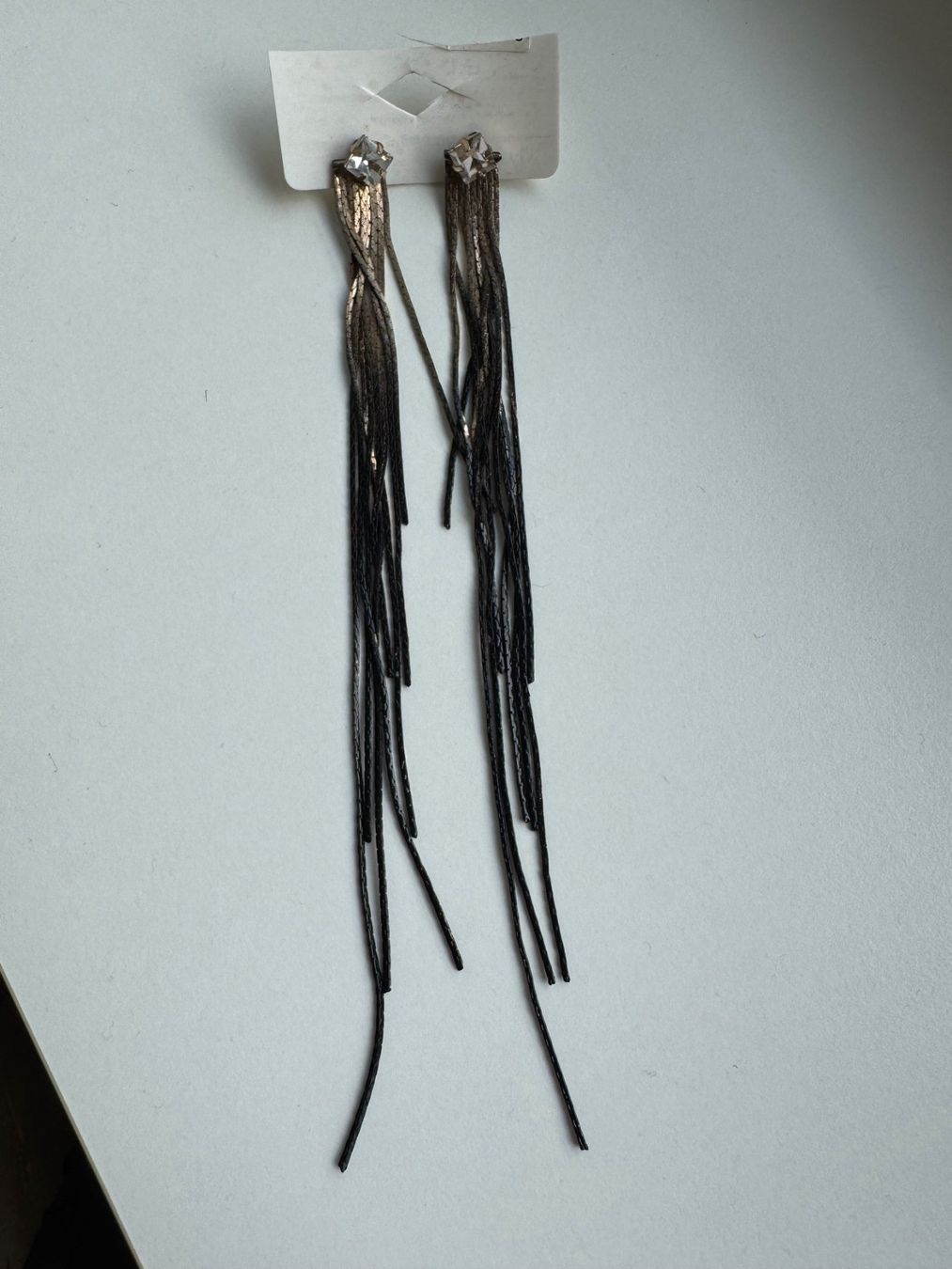 Orecchini pendenti & Orecchini a lobo: Elegante Ohrringe Gold Schwarz – Usato da Wettingen venduto da JasminL92-4 1