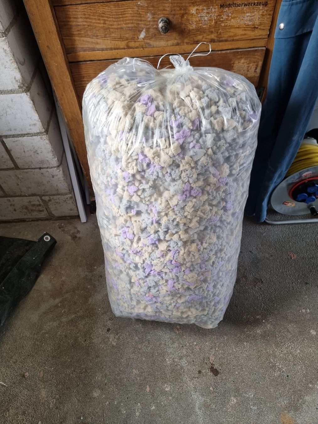 Materiale di riempimento: 5kg Schaumstoffschnitzel – Usato da Ballwil venduto da 11866