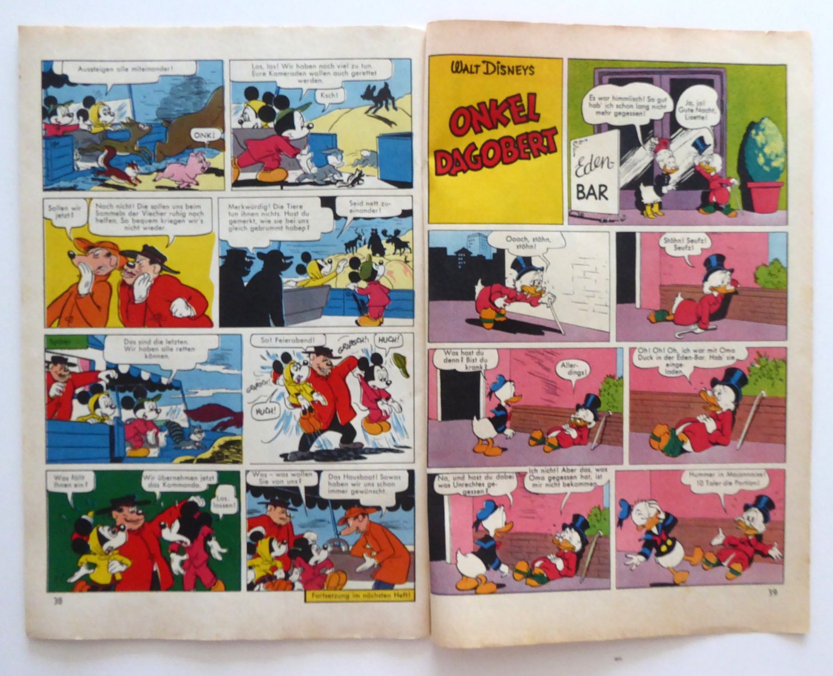 Fumetti: WD Micky Maus Heft Nr. 37 September 1961 – Usato da Aesch BL venduto da Kauri1 8