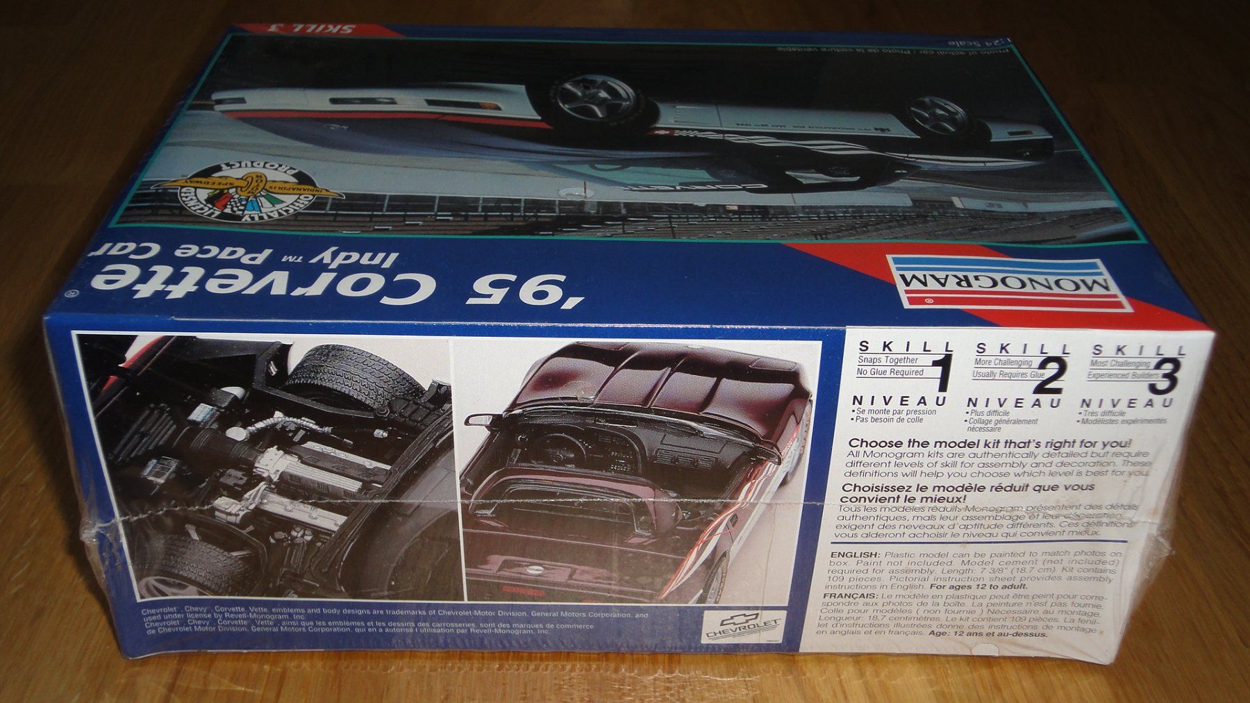 Chevrolet Modellautos: MONOGRAM '95 CORVETTE INDY PACE CAR 1:24 – Neu und originalverpackt aus Frümsen von Malibu69 3