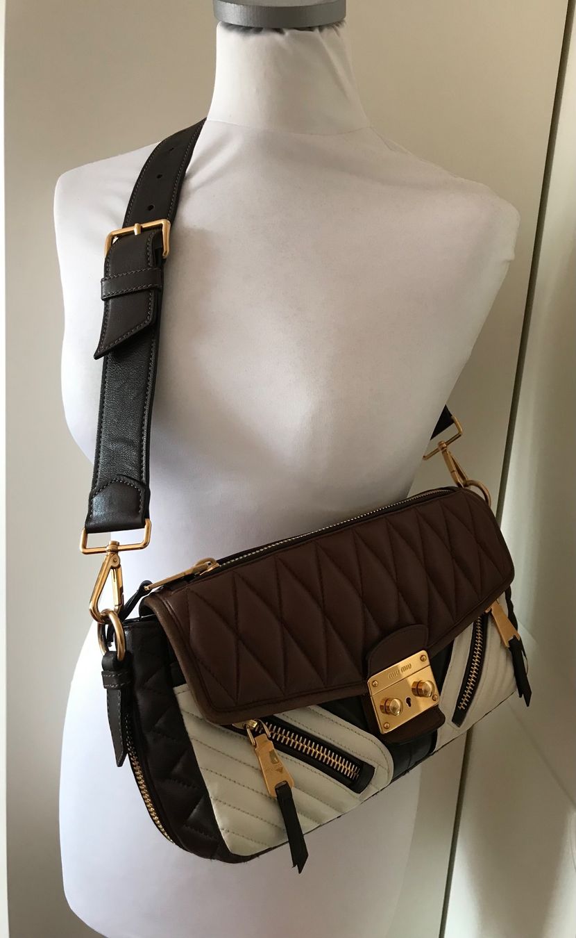 Miu Miu Borse da donna: Miu Miu Tasche Biker bag – Usato da Au SG venduto da alphajoker 9