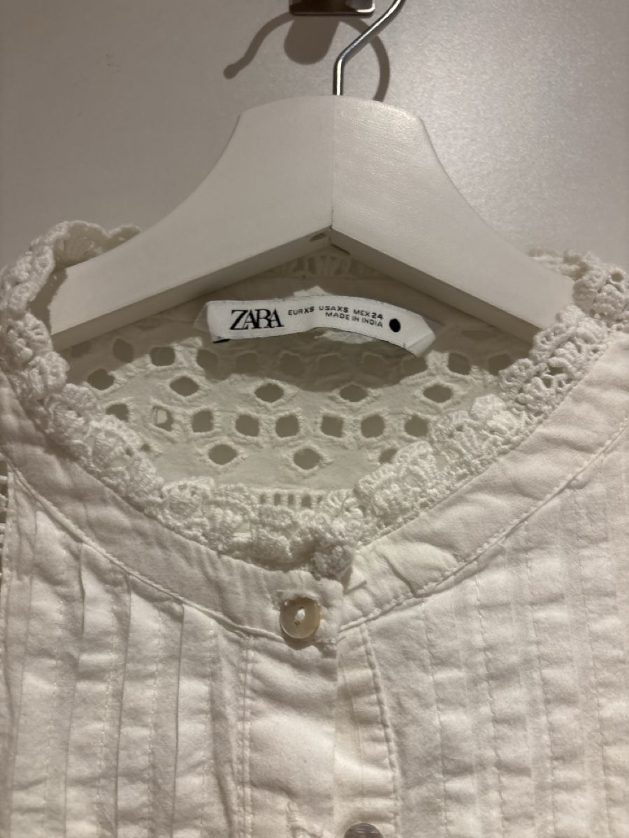 Zara Camicette: 100% Baumwolle Bluse Zara – Usato da Hilterfingen venduto da lavendu 1