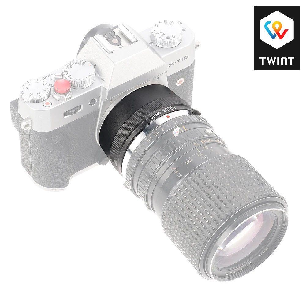 Adattatori foto: Adaptateur pour Olympus OM vers Fujifilm X Mount X-E2 E2 M1 – Nuovo e nell'imballaggio originale da Saignelégier venduto da Photo-discount 3