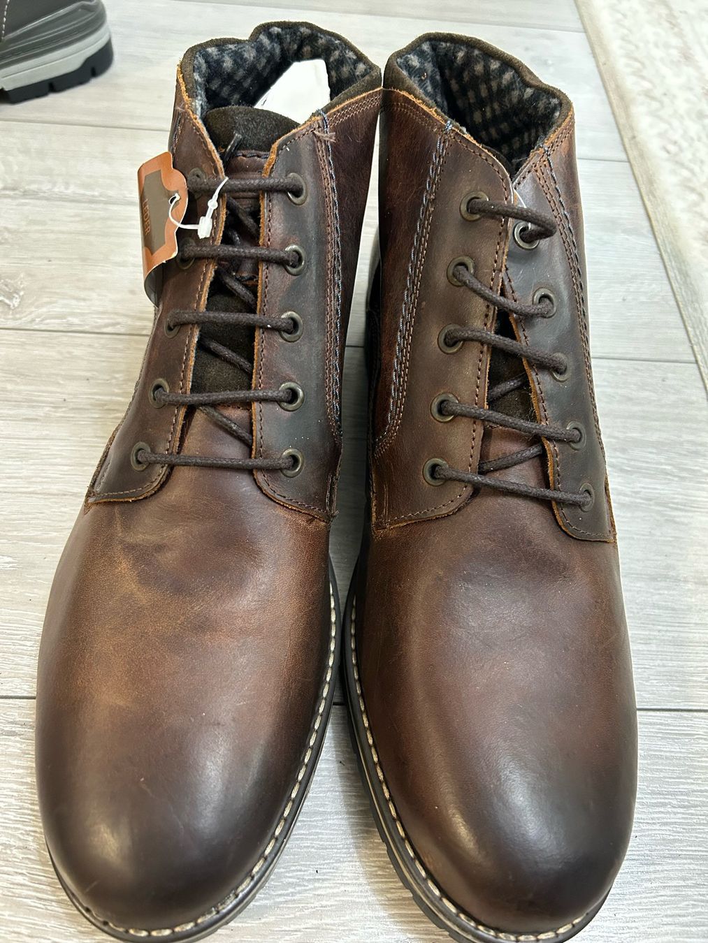Herrenschuhe: Herrenschuh AM braun echtleder Grösse 45 – Neu (gemäss Beschreibung) aus Urdorf von Wolda3