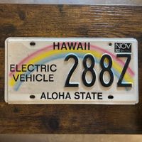 🇺🇸 U.S. Autoschild, Hawaii 288Z - ORIGINAL
