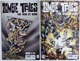 ZOMBIE TALES #1 THE WAR AT HOME + VARIANT COVER #1 + FREE #4