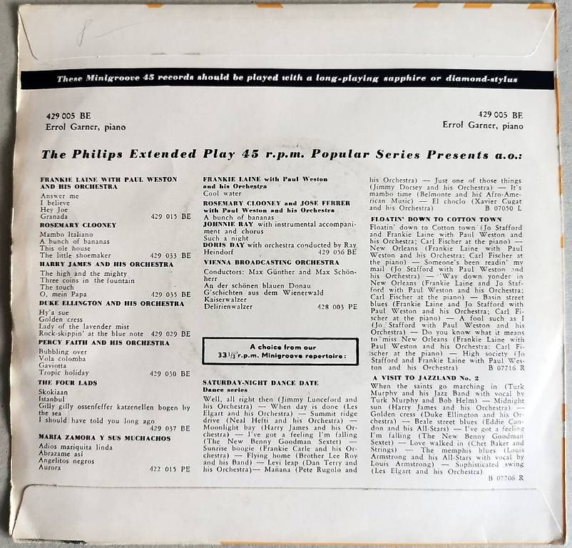 Dischi in vinile: Erroll Garner - Sweet Sue, Just You – Usato da Trimmis venduto da weisscj23 1