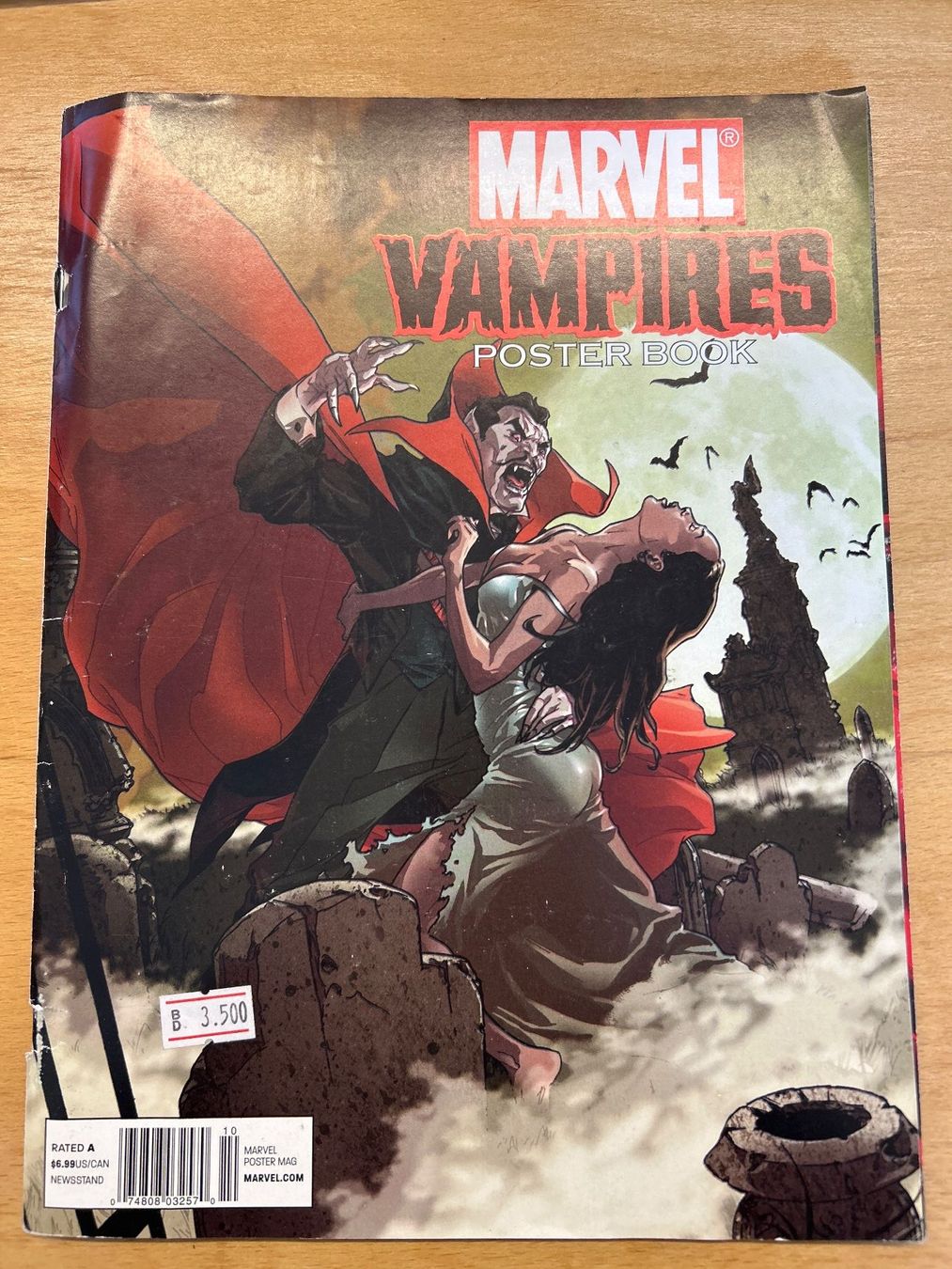 Fumetti: Marvel Vampires Poster Book '2010 – Difettoso da Bern venduto da pacolino22
