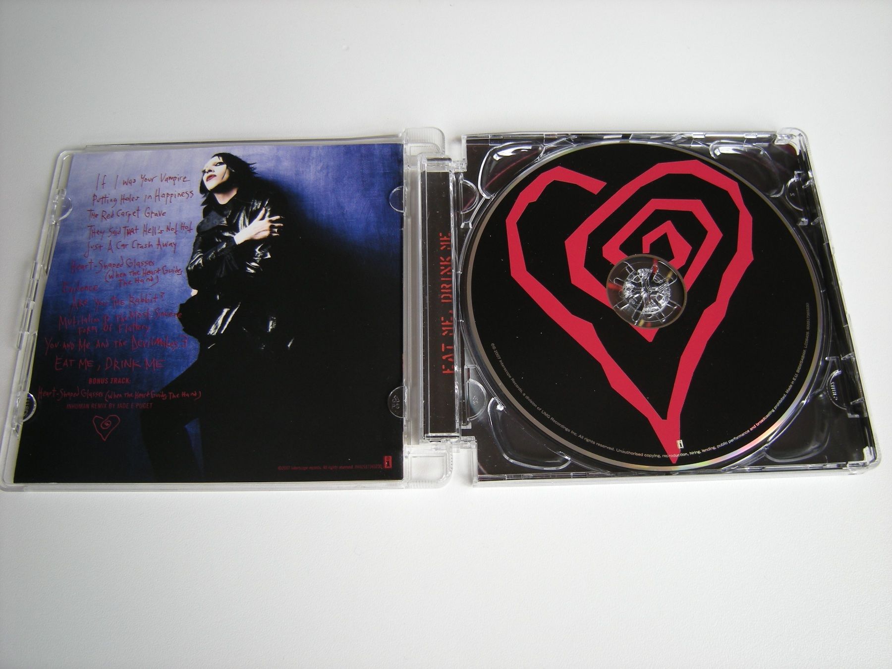 CD: MARILYN MANSON - eat me, drink me – Usato da Basel venduto da Ceebee62 2