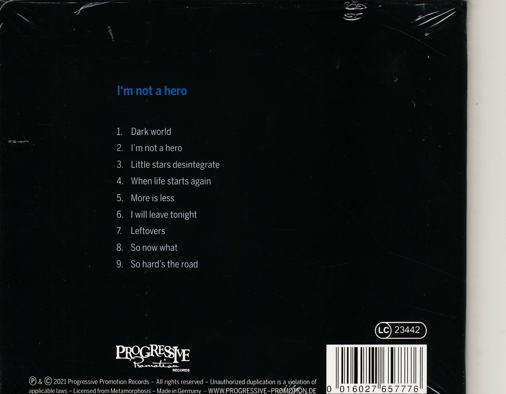 CD: Metamorphosis   I'm Not A Hero – Nuovo e nell'imballaggio originale da Boussens venduto da catfood01 1