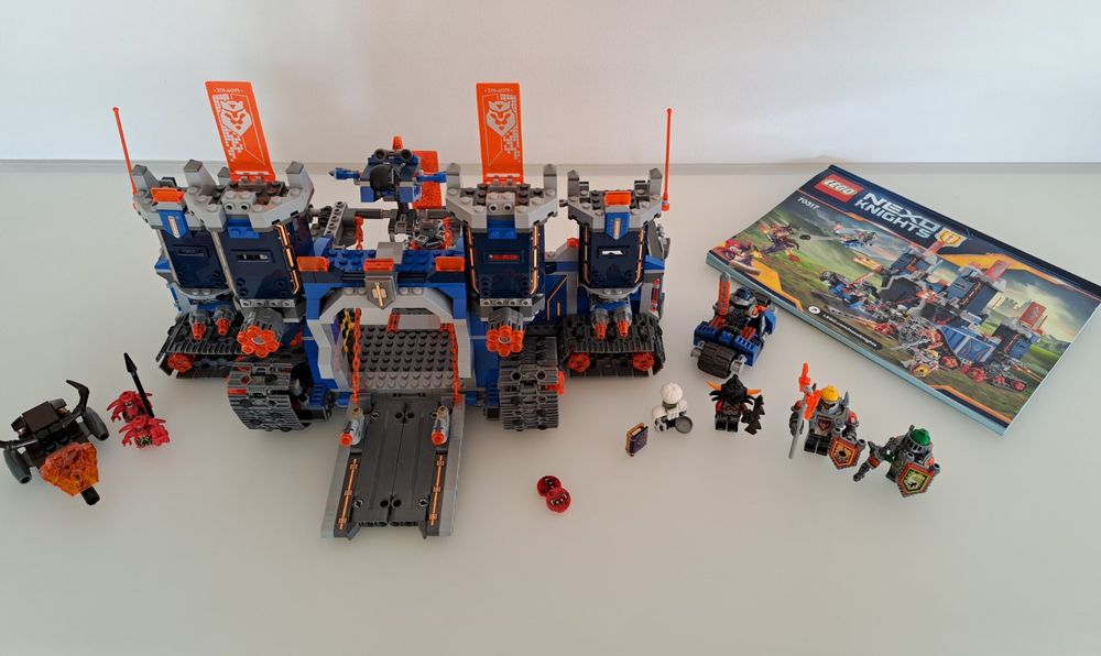 LEGO 70317 Nexo Knights Fortrex – Die rollende Festung (Gebraucht) in ...