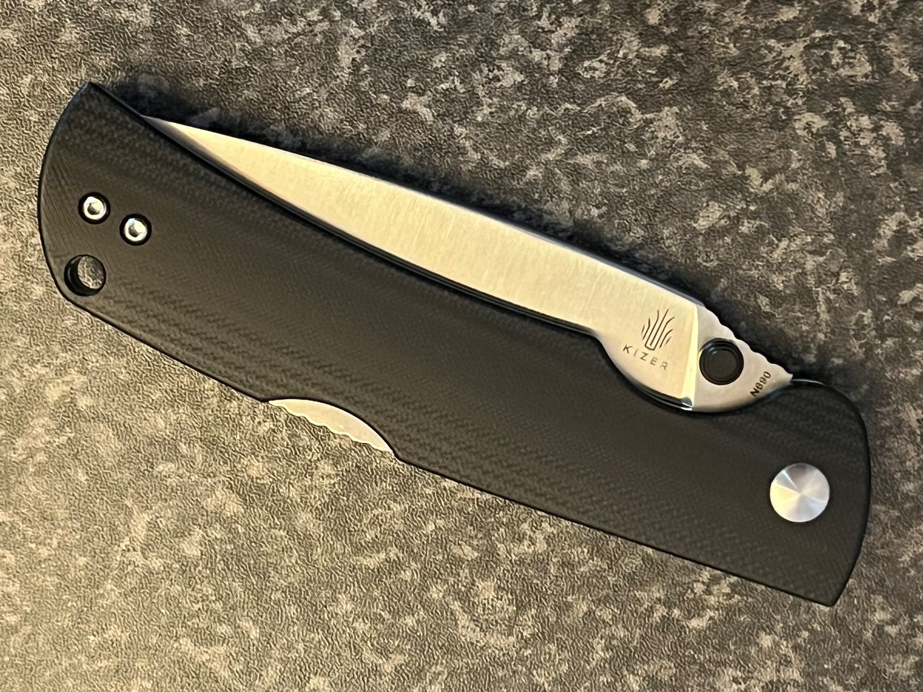 Coltelli tascabile: Kizer Slicer Lockback Black V4538N1 Messer Sackmesser – Nuovo e nell'imballaggio originale da St. Niklaus VS venduto da wildholzmann 3