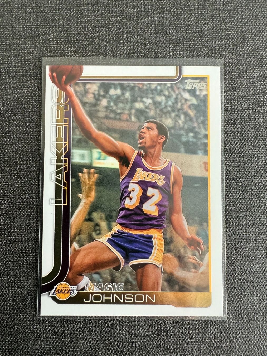 Topps Carte collezionabili: Topps NBA Magic Johnson Los Angeles Lakers – Usato da Burgdorf venduto da Sports_Cards_3400