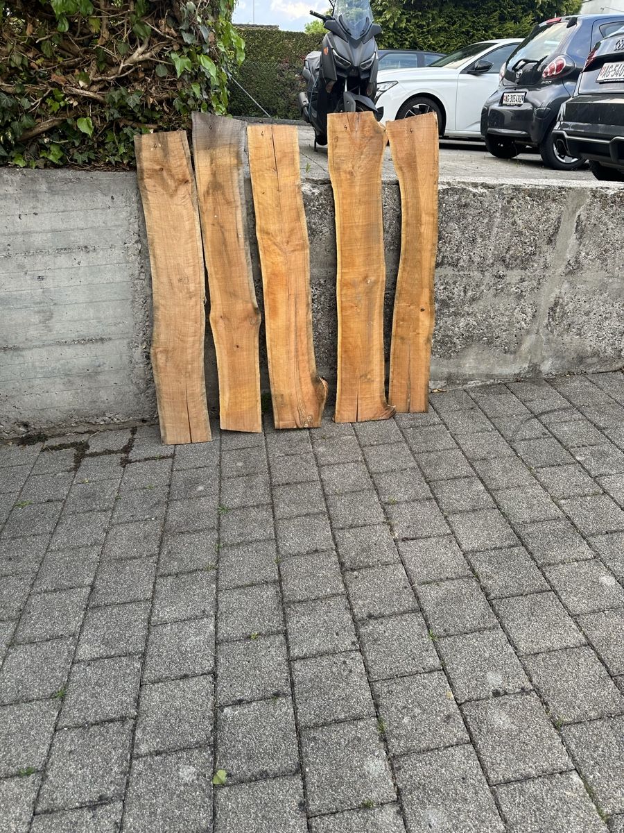 Articoli in legno: Kirsch Bretter 5stk. – Nuovo (secondo la descrizione) da möhlin venduto da platzsimo 2