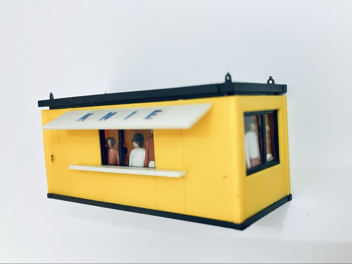 Kibri Modellini di ferrovie: KNIE CONTAINER KASSE H0 NEU – Nuovo (secondo la descrizione) da Oberbuchsiten venduto da Orsetto24 1