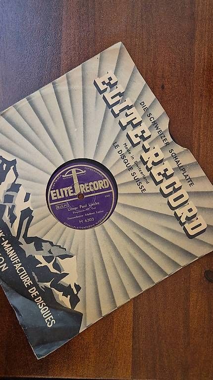 Dischi in vinile: Schellackplatten (Klassik & Ländler) – Usato da Teufen ZH venduto da autolinos