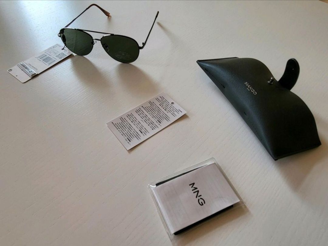 Mango Occhiali & Lenti: Mango Man Aviator Sonnenbrille 43040659 Neu – Nuovo e nell'imballaggio originale da Kaiseraugst venduto da Amante85 7