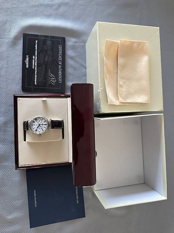 Longines Orologi: Longines Column-Wheel Chronograph  180th Anniv Edit N•0494 – Usato da Spreitenbach venduto da RafaLS 1