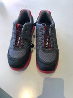 Arbeitsschuhe Beta Gr. 39 in schwarz/grau mit roter Sohle