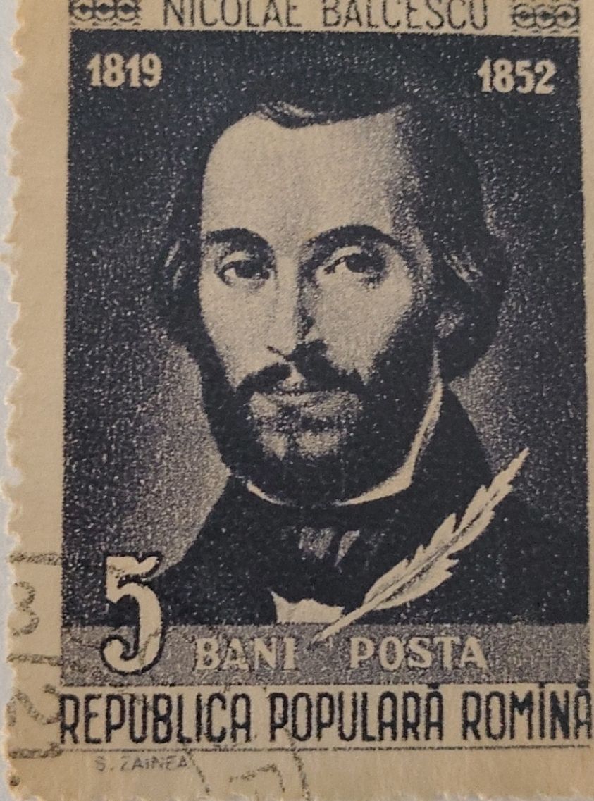 Tous les timbres: Timbre Nicolae Balcescu 5 Bani Posta Repub. Pop. Romina – D'occasion à Puidoux par Sophia70