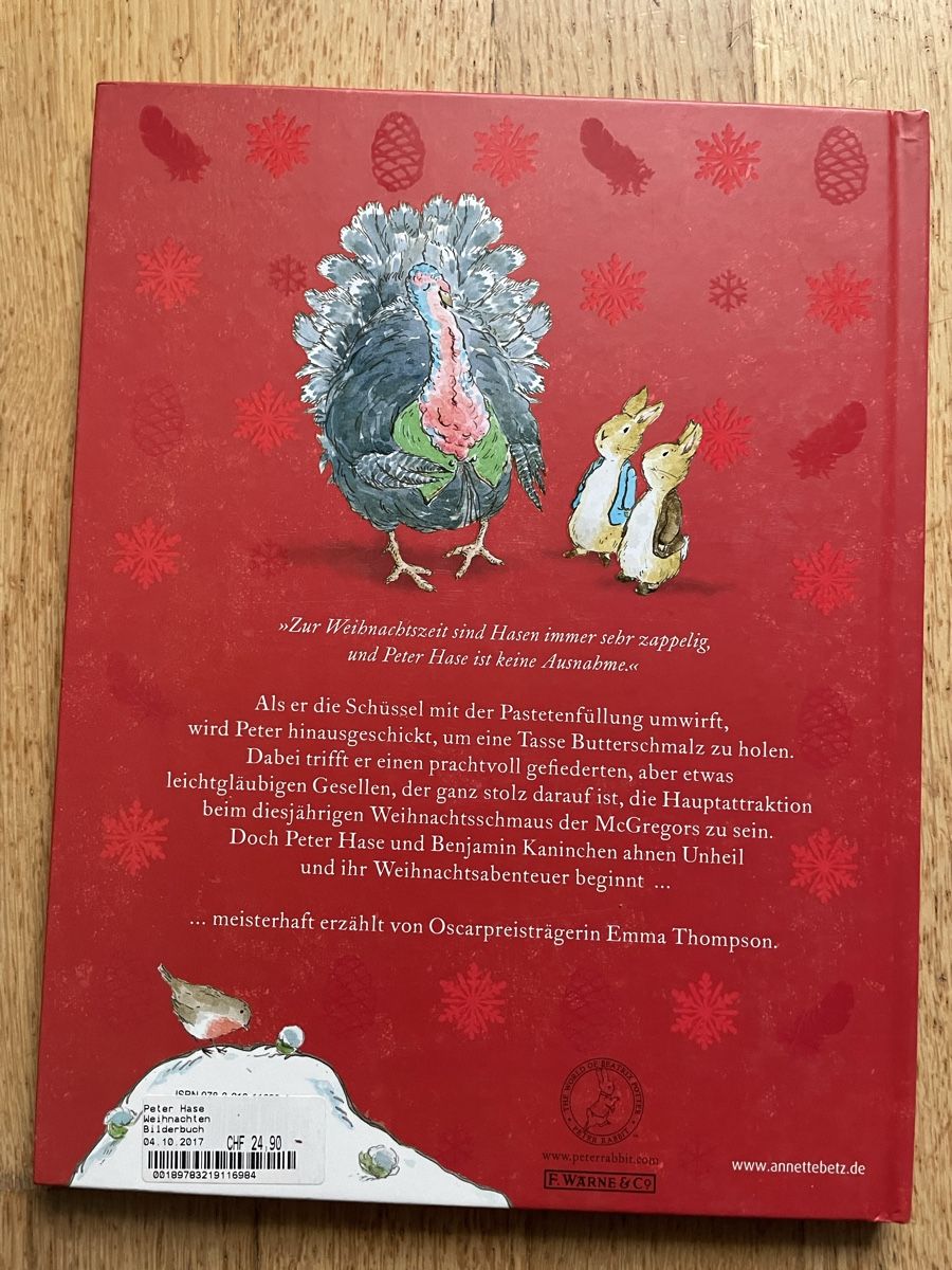 Libri: Peter Hase: Ein Weihnachtsabenteuer – Usato da Bern venduto da brup 2