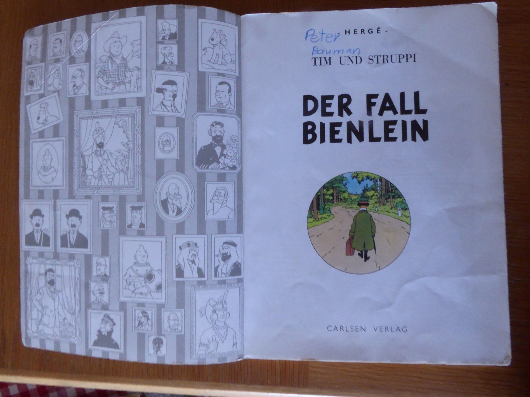 BD: Tim & Struppi der Fall Bienlein – D'occasion à Gossau SG par tenerife11 1
