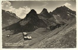 ISENTHAL Gasthaus Gitschenen mit Schoneggpass und Hoh Brisen