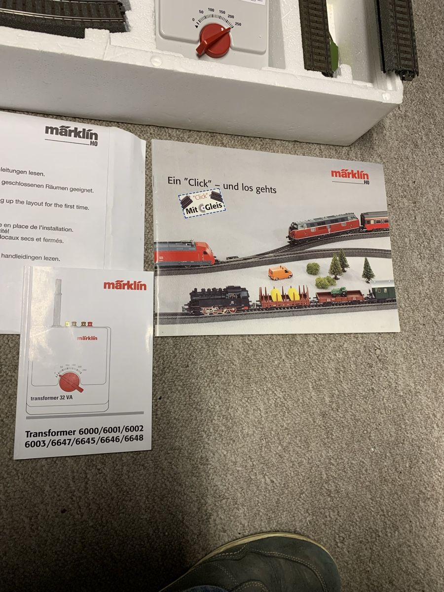 Märklin Modellini di ferrovie: Märklin Startset,HO neuwertig, mit Delta Elektronik,Inte6 – Usato da Winden venduto da EmilNeu 2