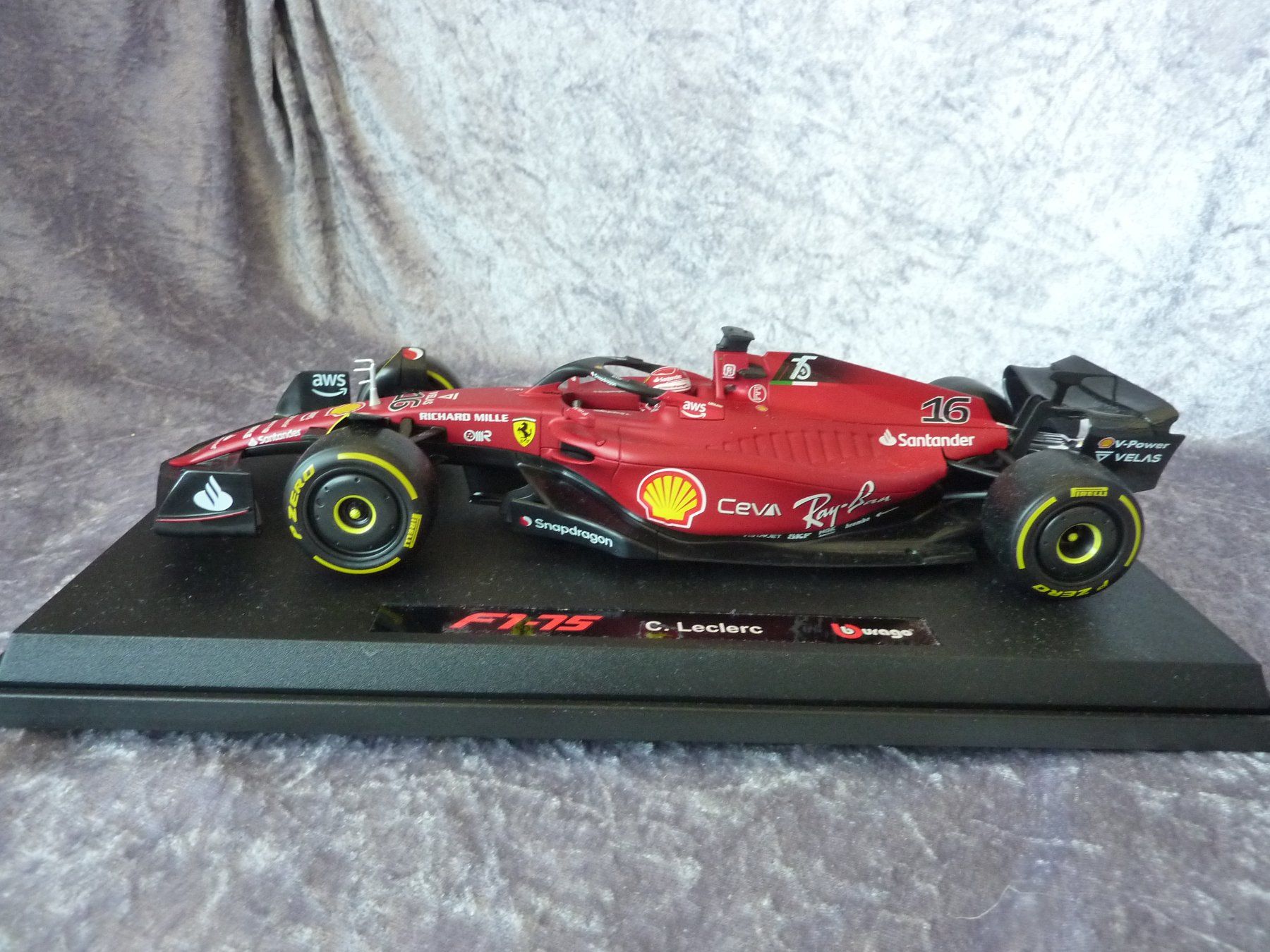 Ferrari Modellini d'auto: Ferrari F1-75 C.Leclerc #16 1:18 – Nuovo (secondo la descrizione) da Dürrenäsch venduto da modellautos4you 5
