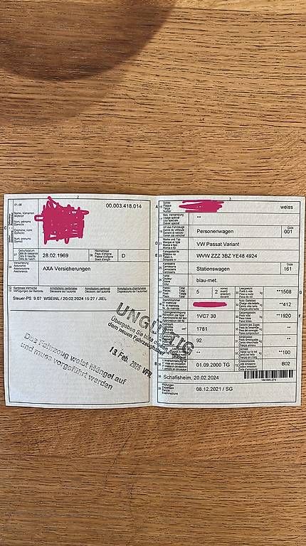 VW Autos: VW Passat Variant - zum Ausschlachten oder Export – Gebraucht aus Basel von laulula 4