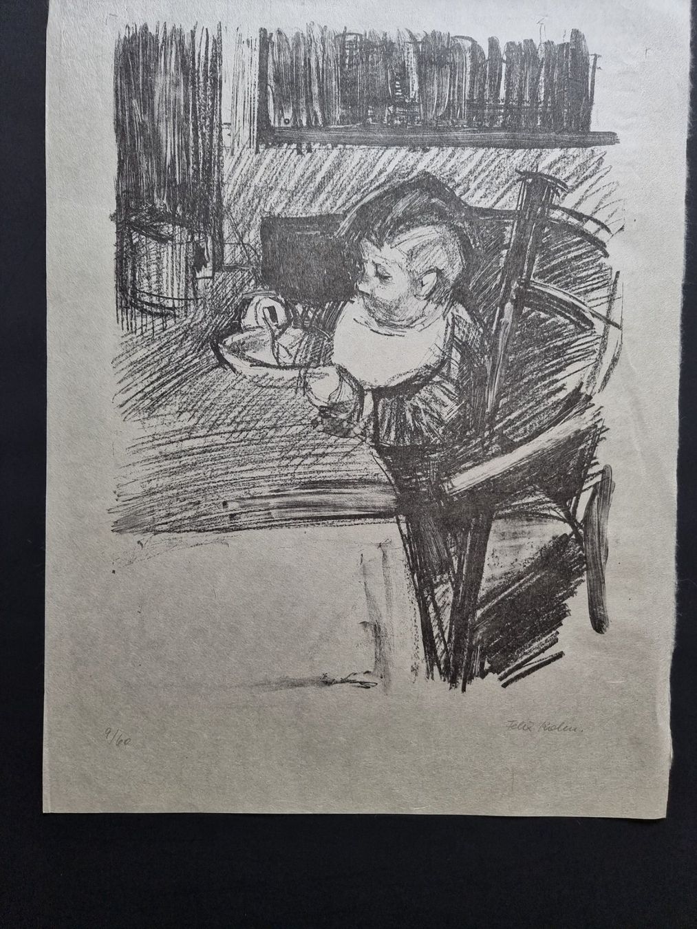Grafiken & Lithographien: FELIX KOHN LITHOGRAPHIE SIGNIERT  NUMMERIERT – Gebraucht aus Gersau von kunst-online 2