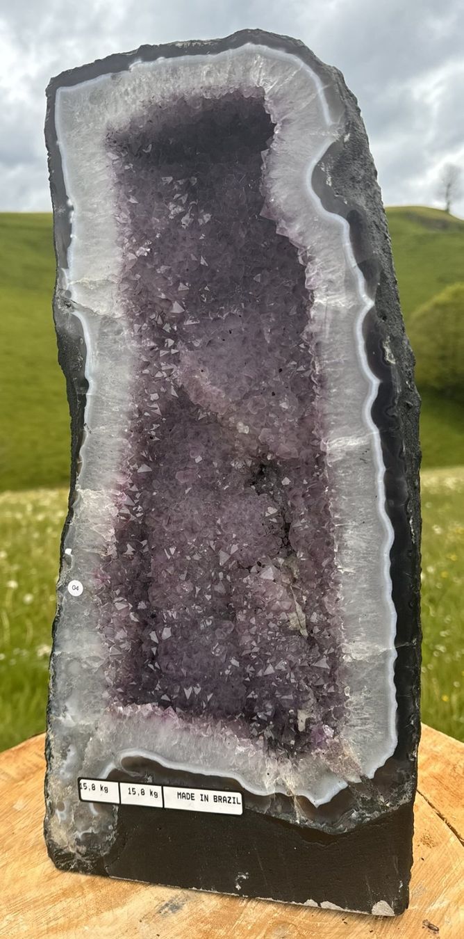 Mineralien & Heilsteine: Exquisite Amethystdruse aus Brasilien – Neu (gemäss Beschreibung) aus Rheineck von  3