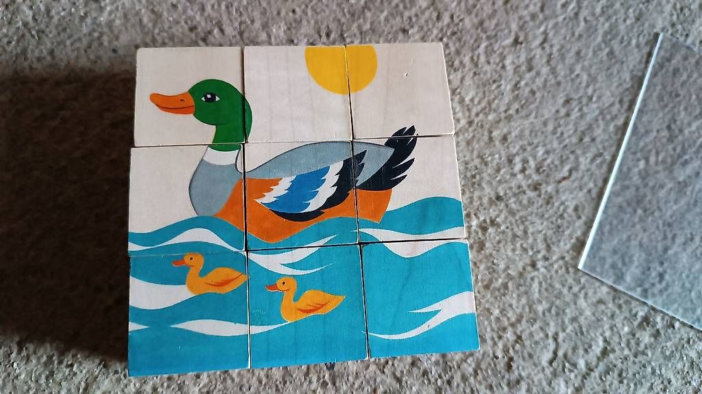 Puzzles: Würfelpuzzle – Gebraucht aus Buttisholz von Baendlifahrer