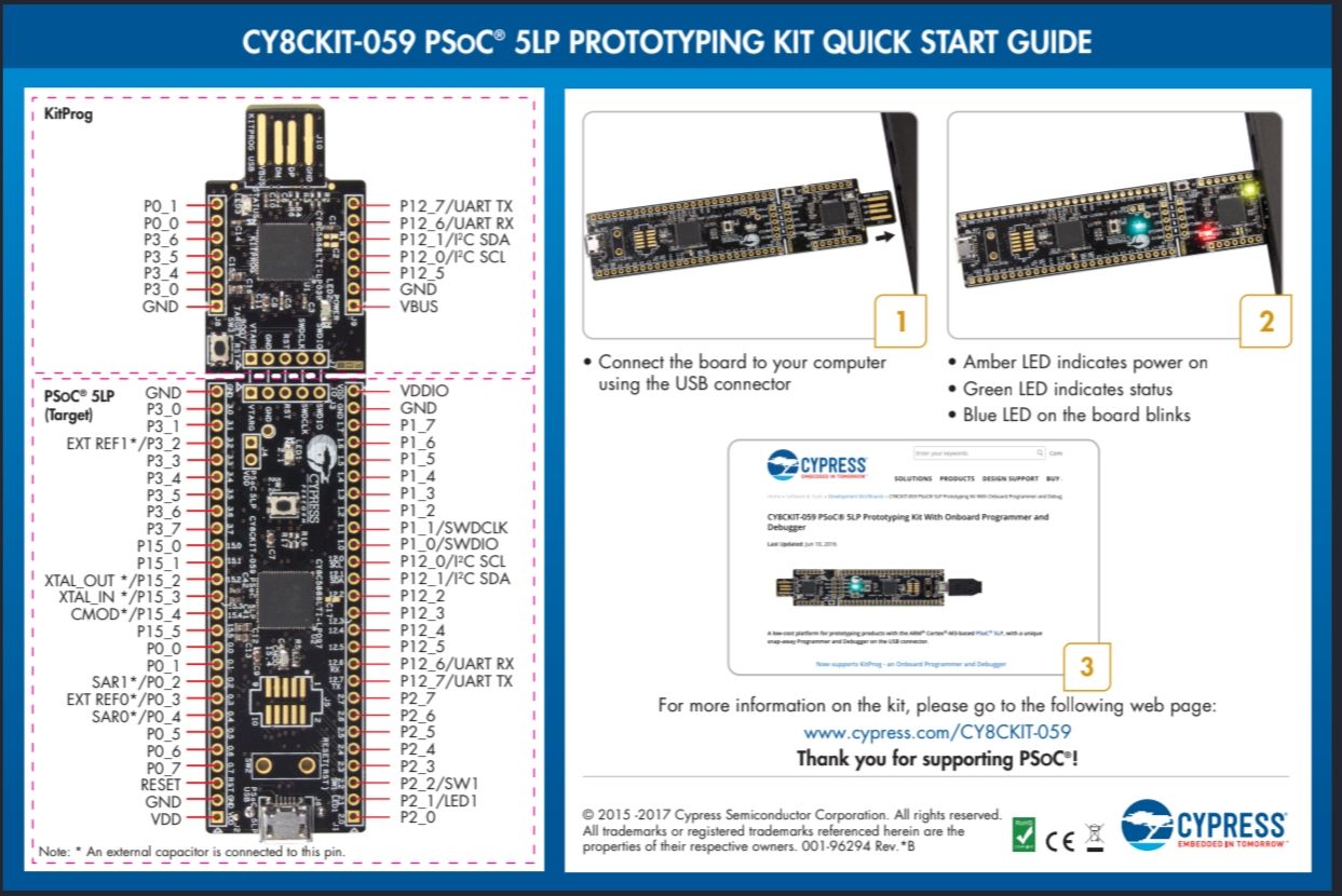 Elektronikbauteile: Cypress CY8CKIT-059 PSoC 5LP Prototyping Kit – Neu und originalverpackt aus Lachen SZ von joa_bs6v 2