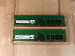 16GB (2x8GB) DDR4 RAM 2400MHz - Micron - portofrei