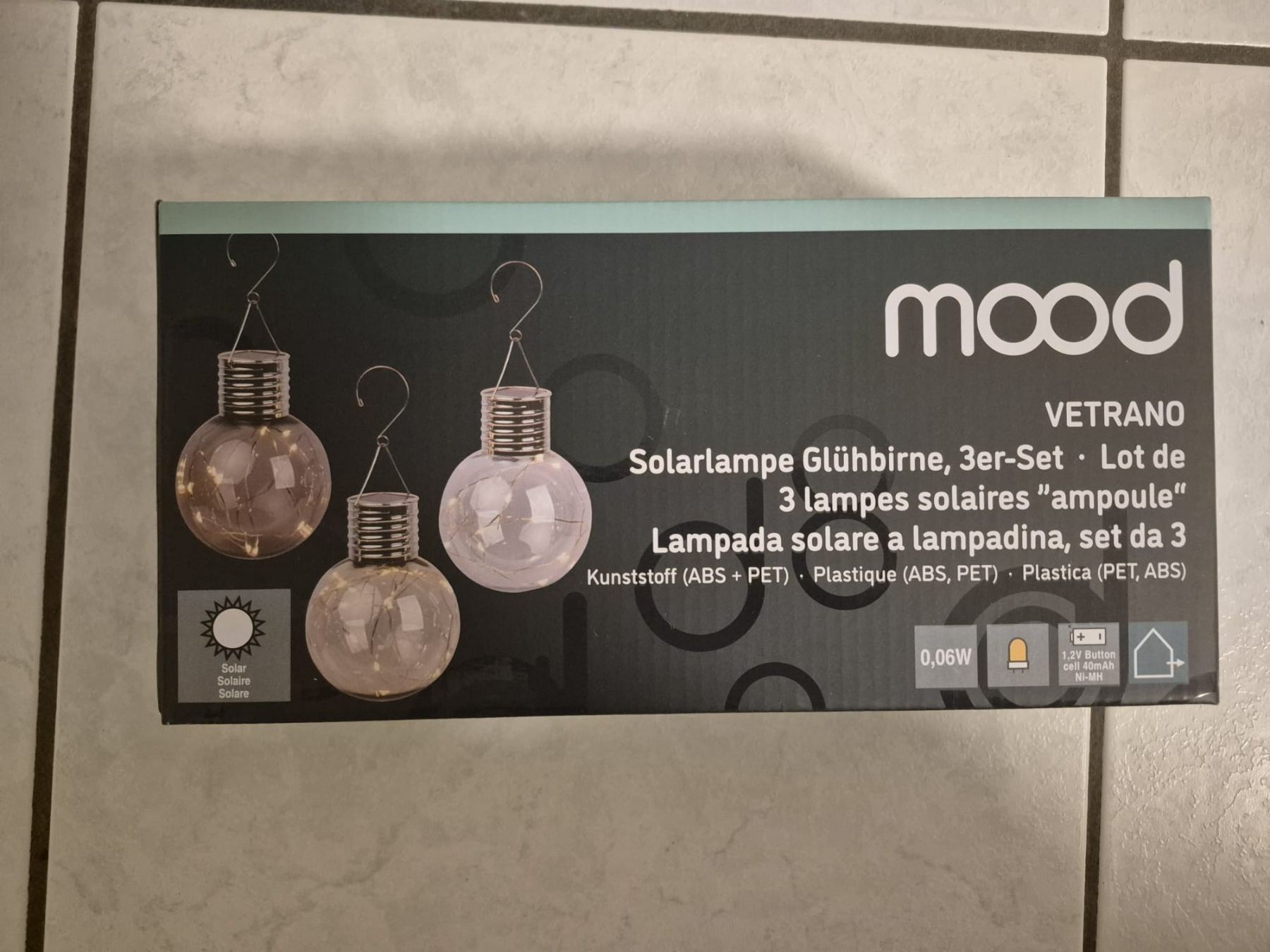Mood Lampade: Aussenbeleuchtung – Nuovo e nell'imballaggio originale da Solothurn venduto da Uemit1980
