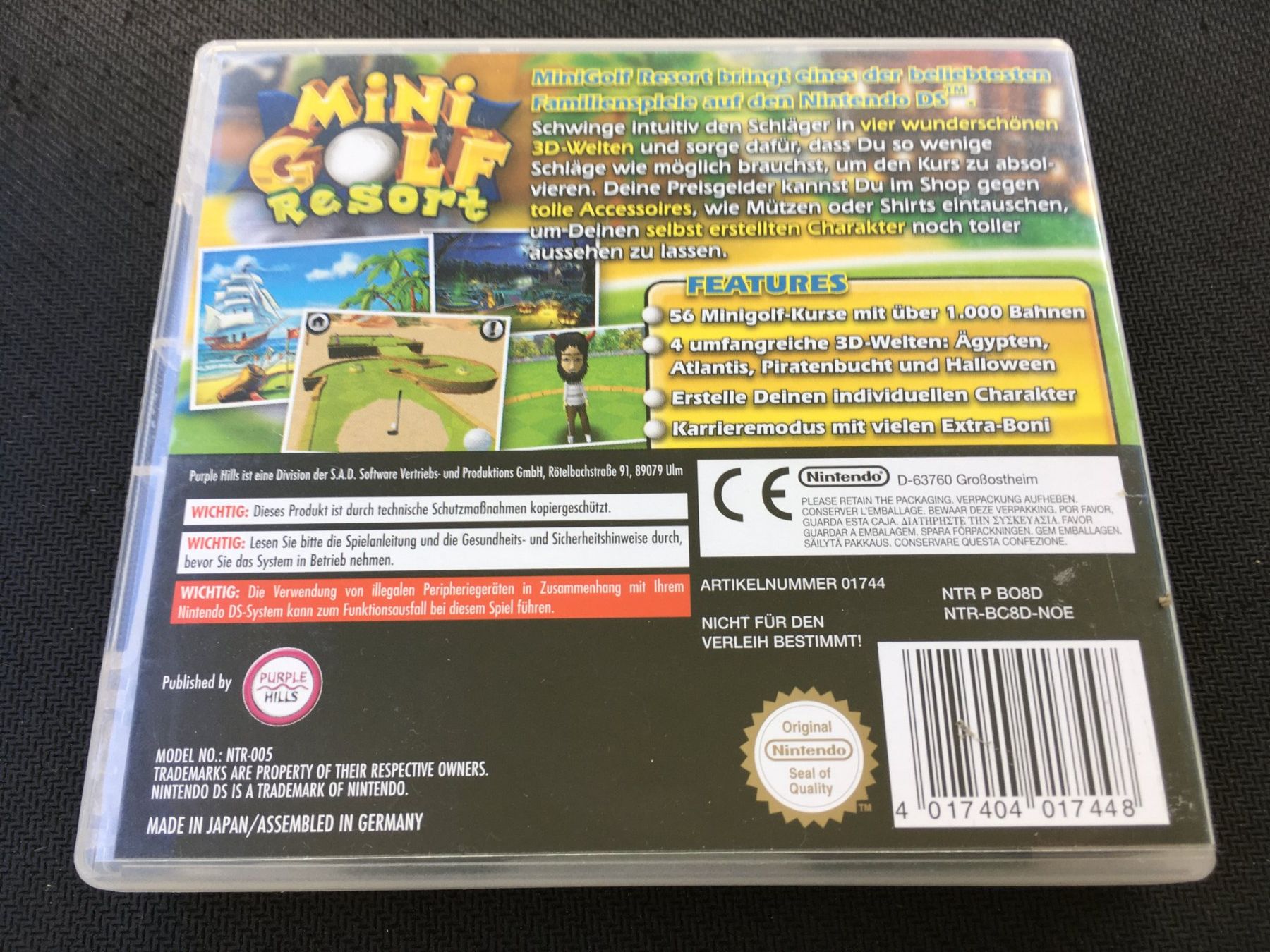 Nintendo Jeux: Mini Golf Resort - Nintendo DS – D'occasion à St.Gallen par sjosjo 1