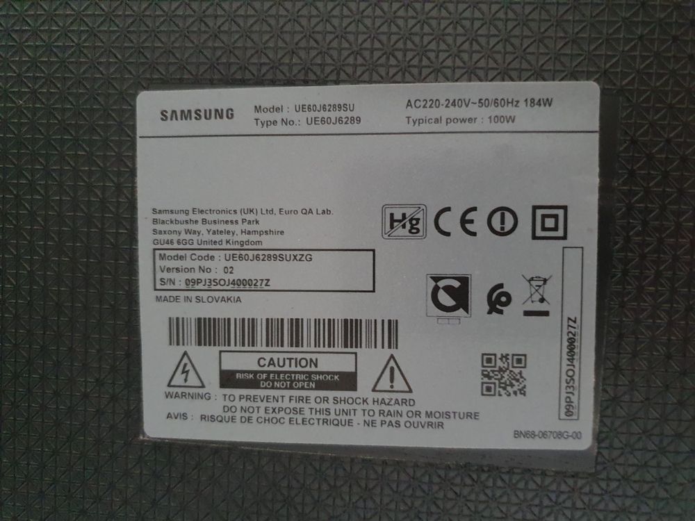 Samsung 60 Zoll LED TV UE60J6289SUXZG | Kaufen auf Ricardo