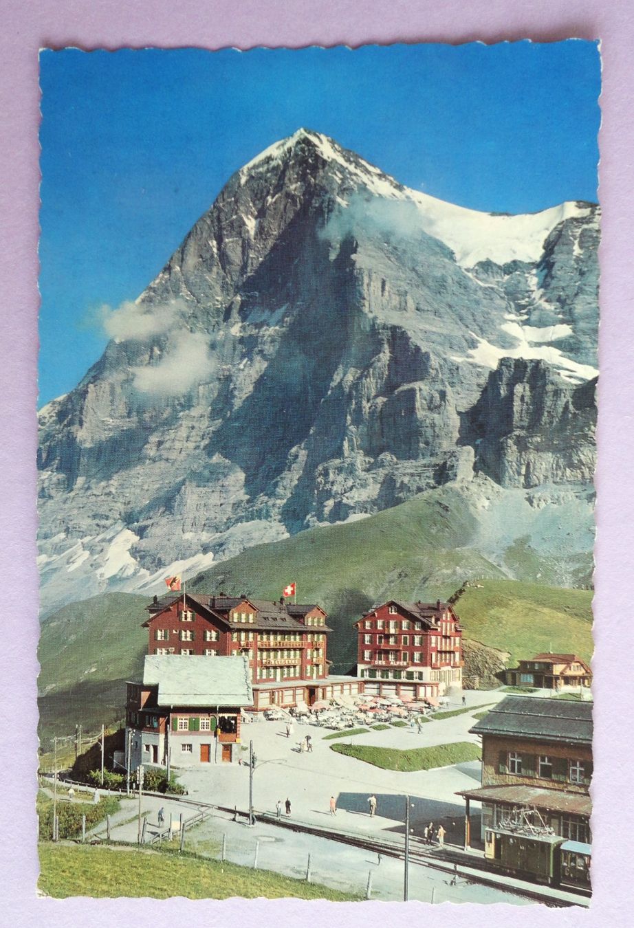 Cartes postales: Kleine Scheidegg mit Eiger – D'occasion à Fétigny par Billy2miny