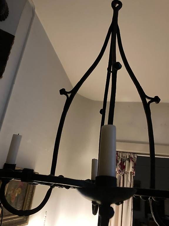 Lampadari & plafoniere: Schmiedeeiserner Lüster – Usato da Basel venduto da luggi007