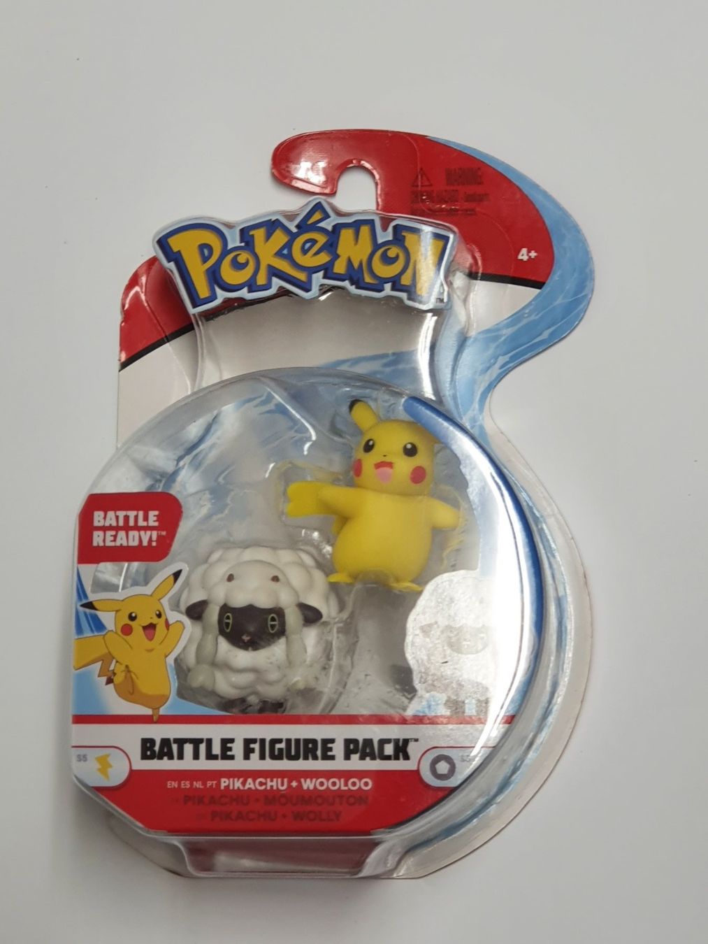 Pokémon Statuette: Pokémon - Battle Figure Pack / Pikachu + Wooloo – Nuovo e nell'imballaggio originale da Oberdorf BL venduto da BaldenEagle 1