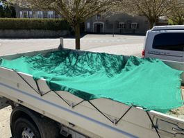 Filet de sécurité pour camionnette  3,5 × 2,5 m